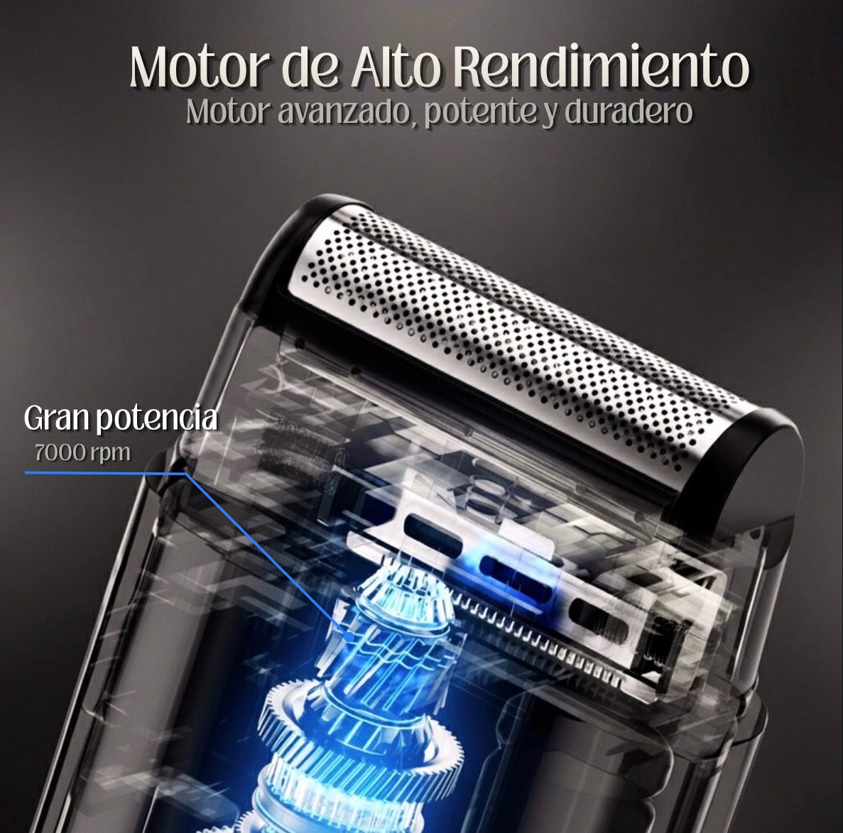 Afeitadora eléctrica compacta recargable ENCHEN