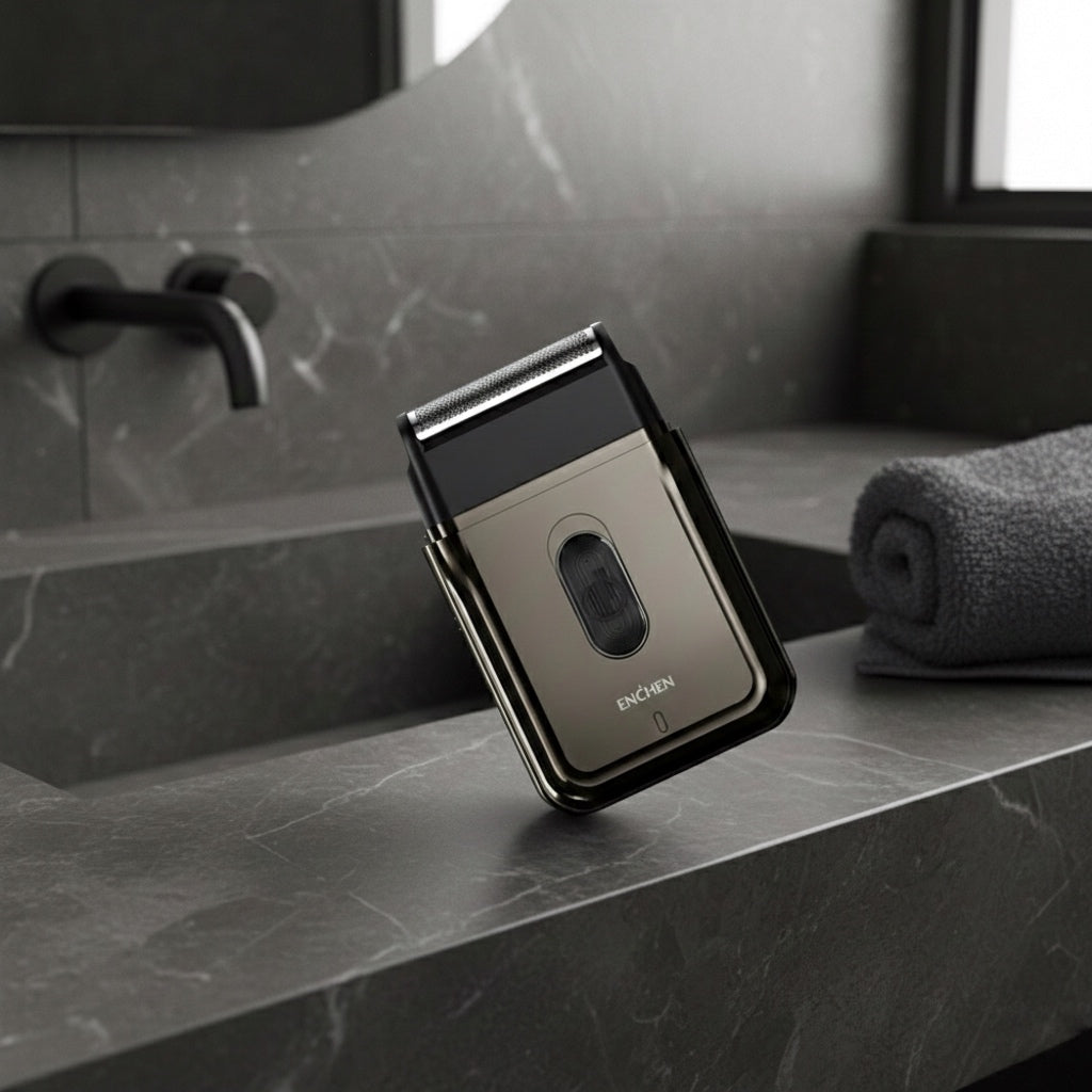 Afeitadora eléctrica compacta recargable ENCHEN