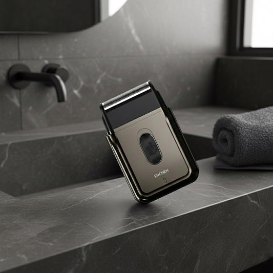 Afeitadora eléctrica compacta recargable ENCHEN