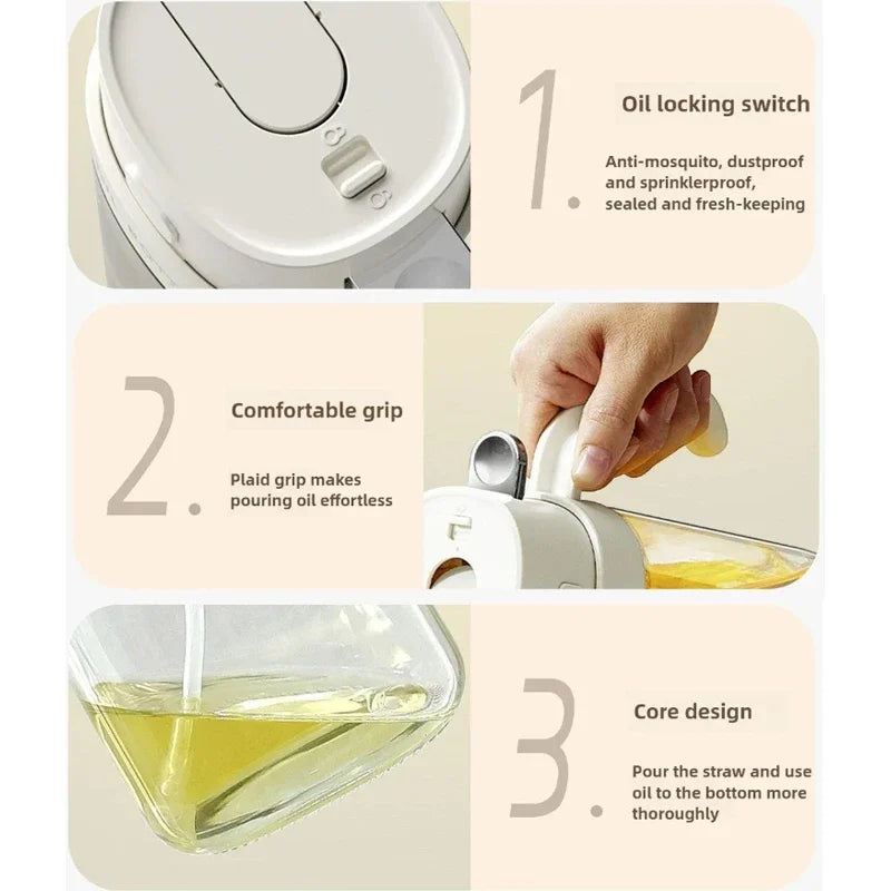 Aceitera Spray ProOil™ – Controla el Aceite y Cocina Más Saludable