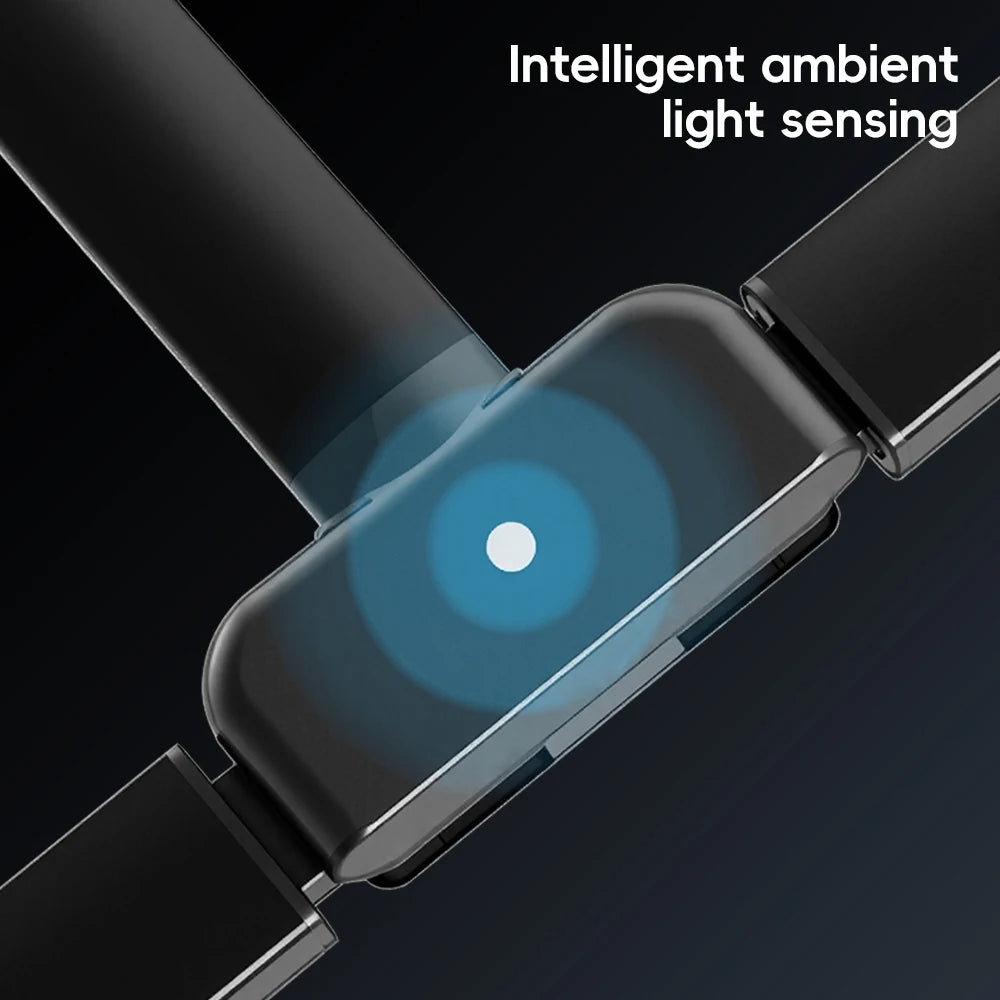 Lámpara LED 24W de escritorio — doble cabezal ajustable