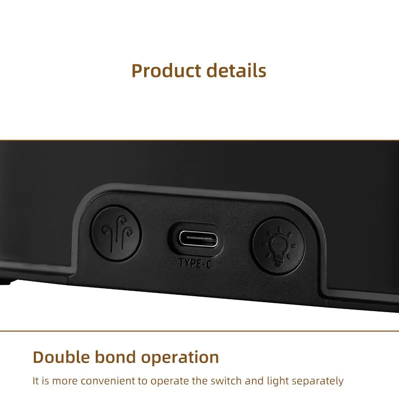 Difusor aromático con efecto llama – Ambiente cálido y relajante, 7 modo de luces, silencioso y apagado automático