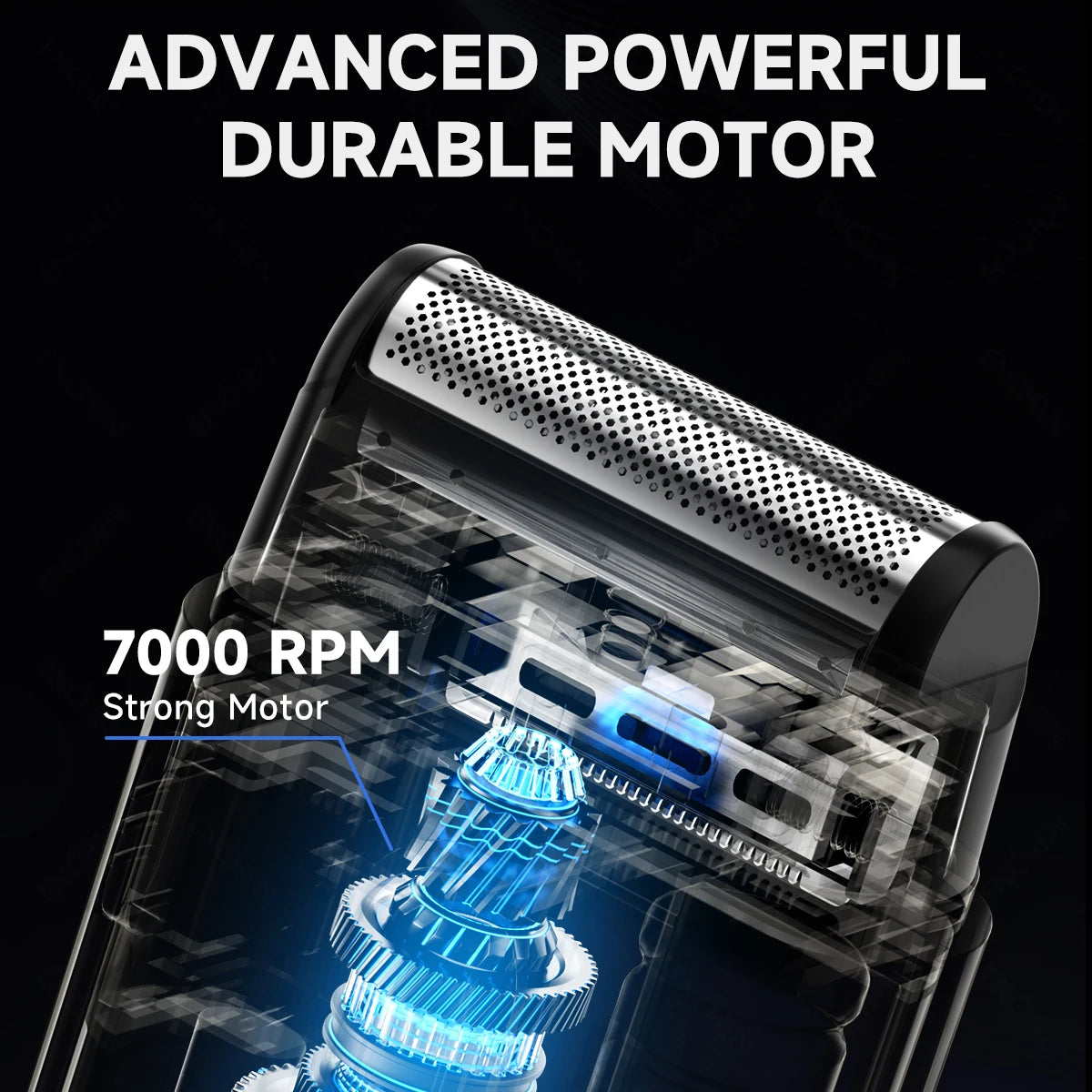 Afeitadora eléctrica compacta recargable ENCHEN