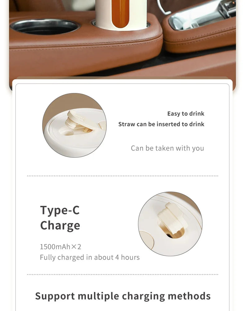 Batidora Portátil MiniBlend™ – Recargable, Compacta y Perfecta para Zumos y Smoothies